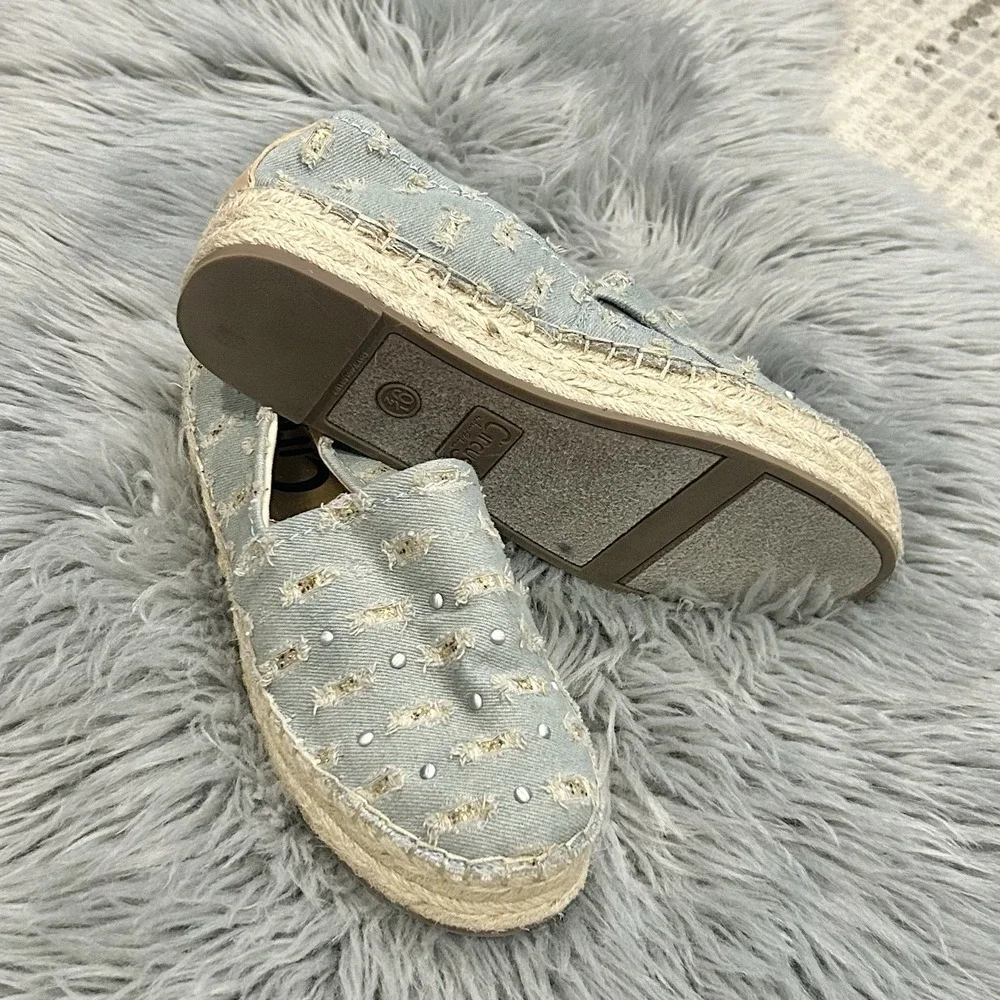 Circus By Sam Edelman Cayden Embellished Espadrilles‎ Women's 9.5